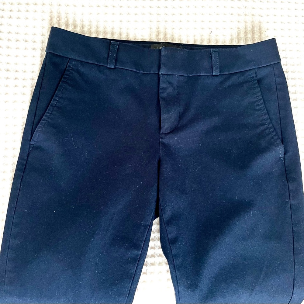 Banana Republic Ryan pants - size 0, navy blue